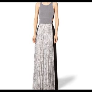 Sachin and Babi black and white cutout dress